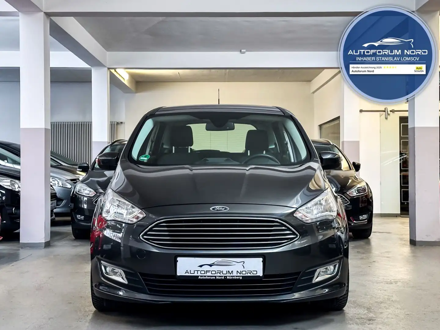 Ford Grand C-Max Titanium *NEU ZAHNRIEMEN+SERVICE* Grau - 2