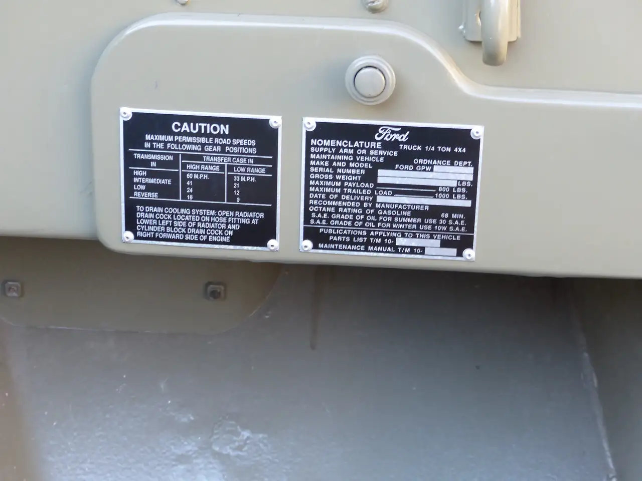 Jeep Willys MB, foto 12