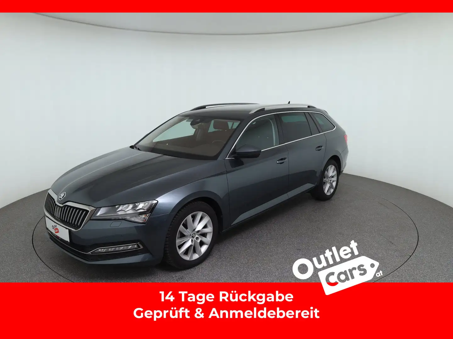 Skoda Superb Style TDI DSG Grijs - 1