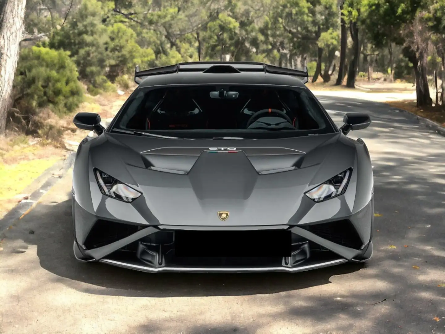 Lamborghini Huracán STO RWD Šedá - 1