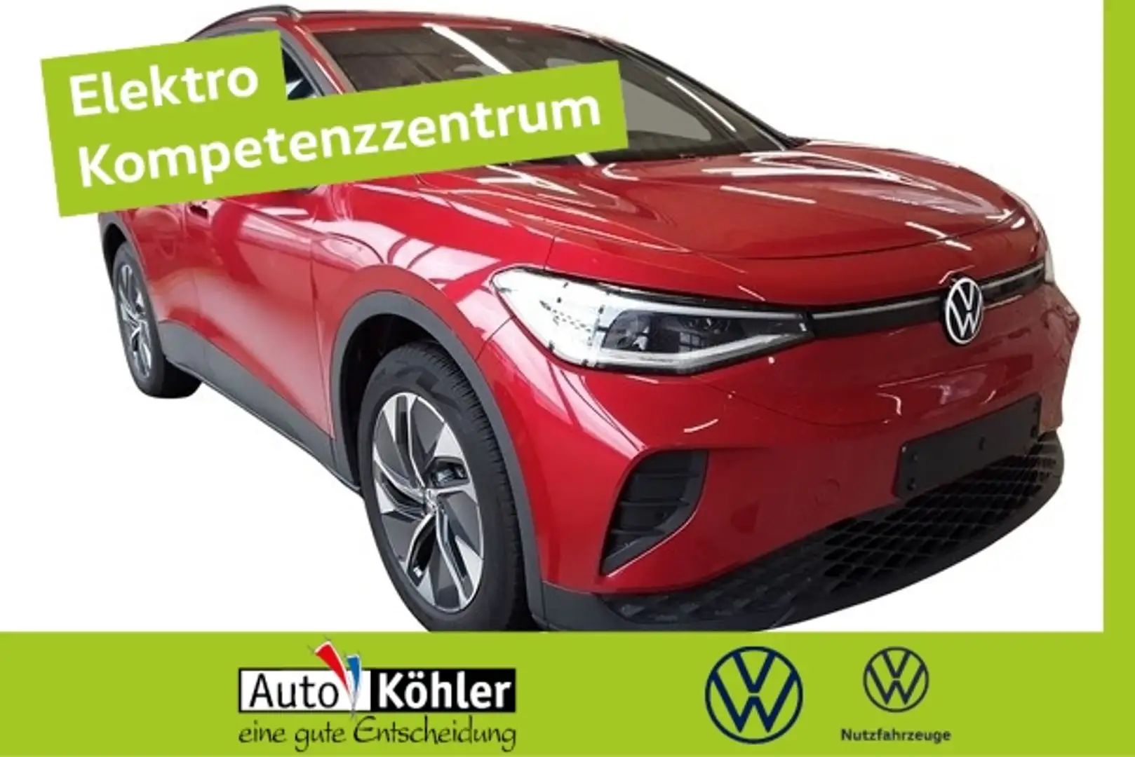 Volkswagen ID.4 Pure Matrix/CCS/CarPlay/ACC/Akustikglas/LED Rot - 1