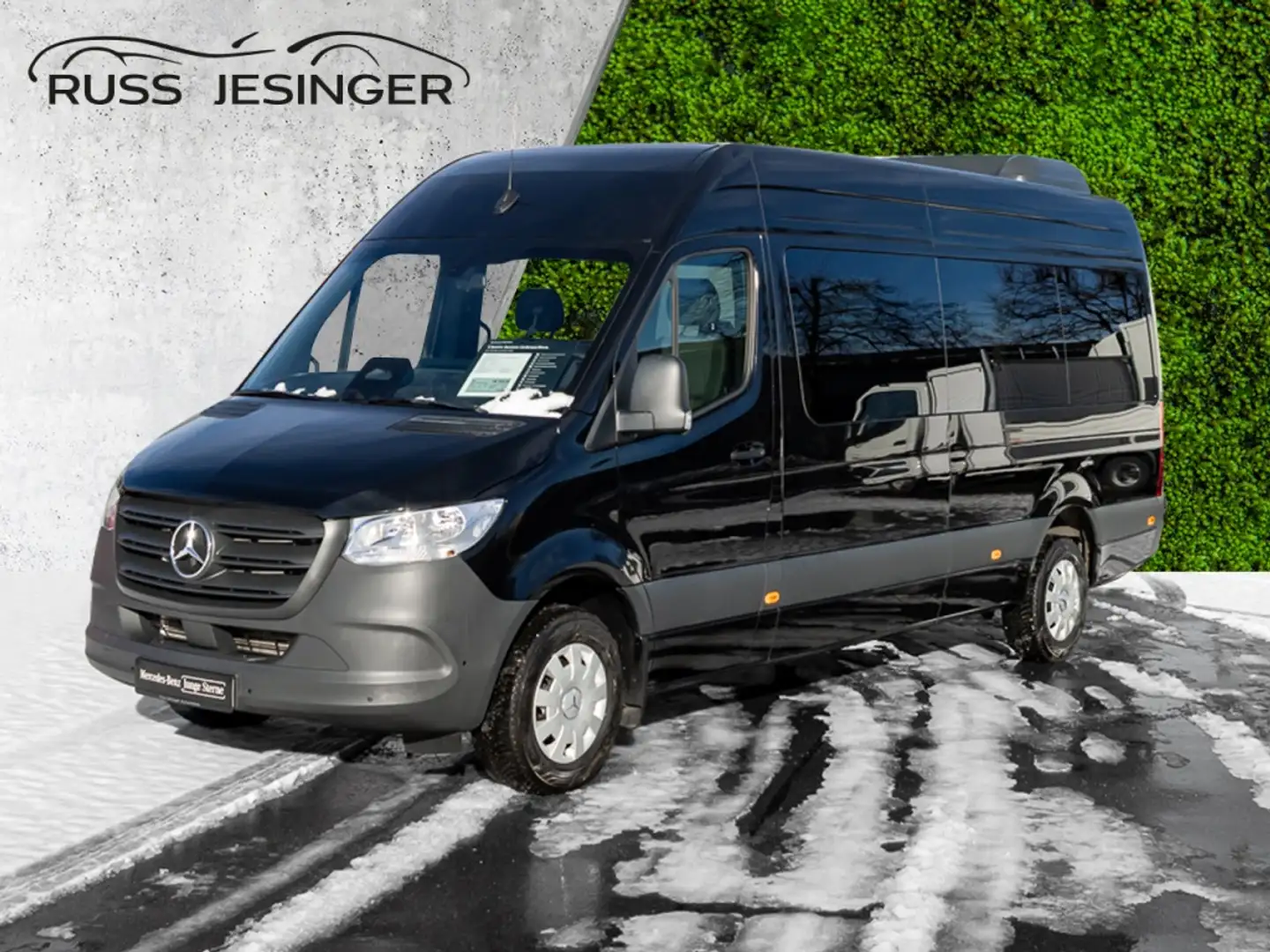 Mercedes-Benz Sprinter 317 CDI Tourer PRO Maxi *2 x Klima*AHK Noir - 2