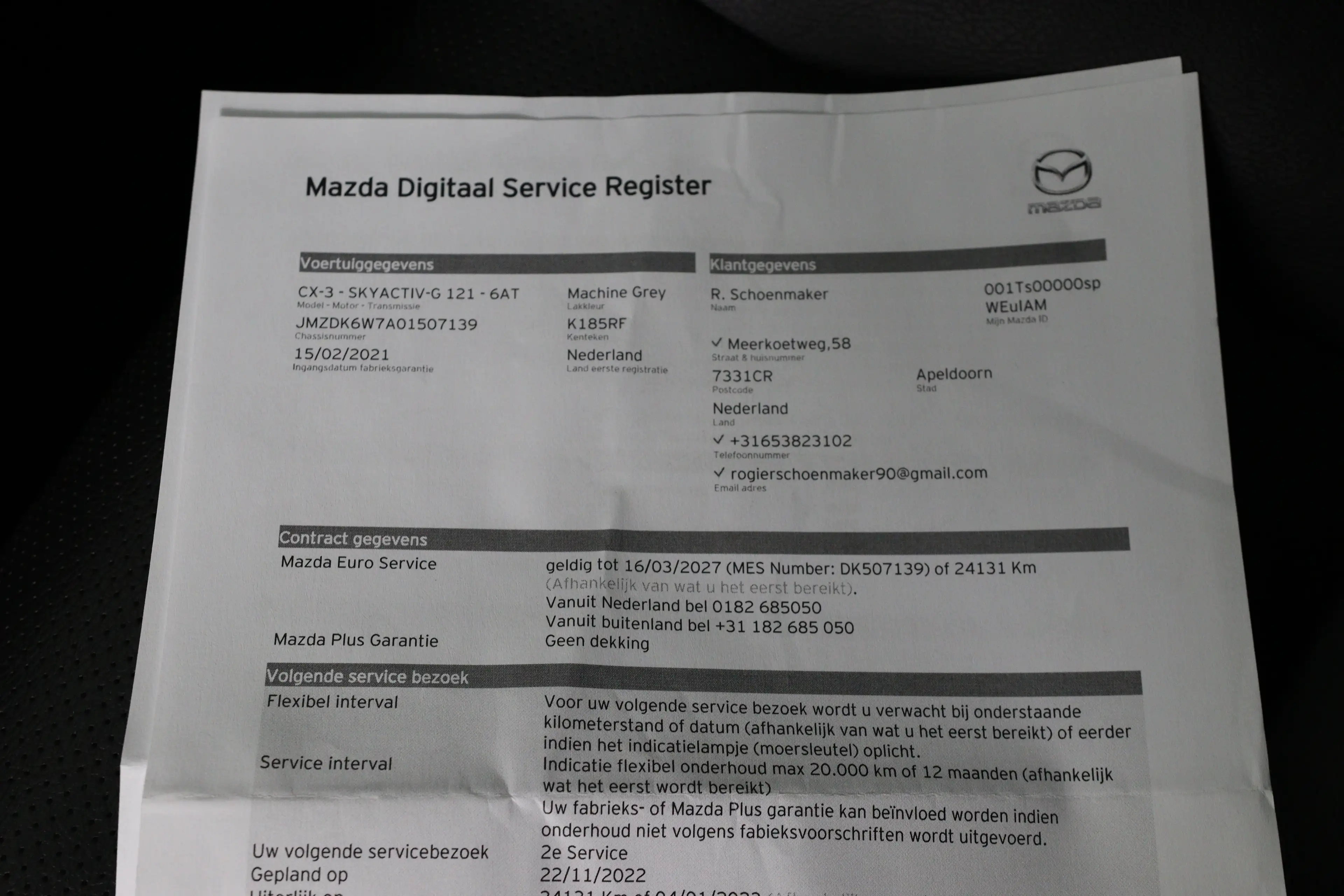 Mazda CX-3 2.0 SkyActiv-G 121 Luxury | Dealer Onderhouden! | — photo 8