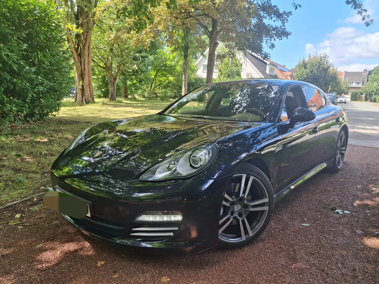 Porsche Panamera Panamera 4 3.6i V6 PDK Noir - 1