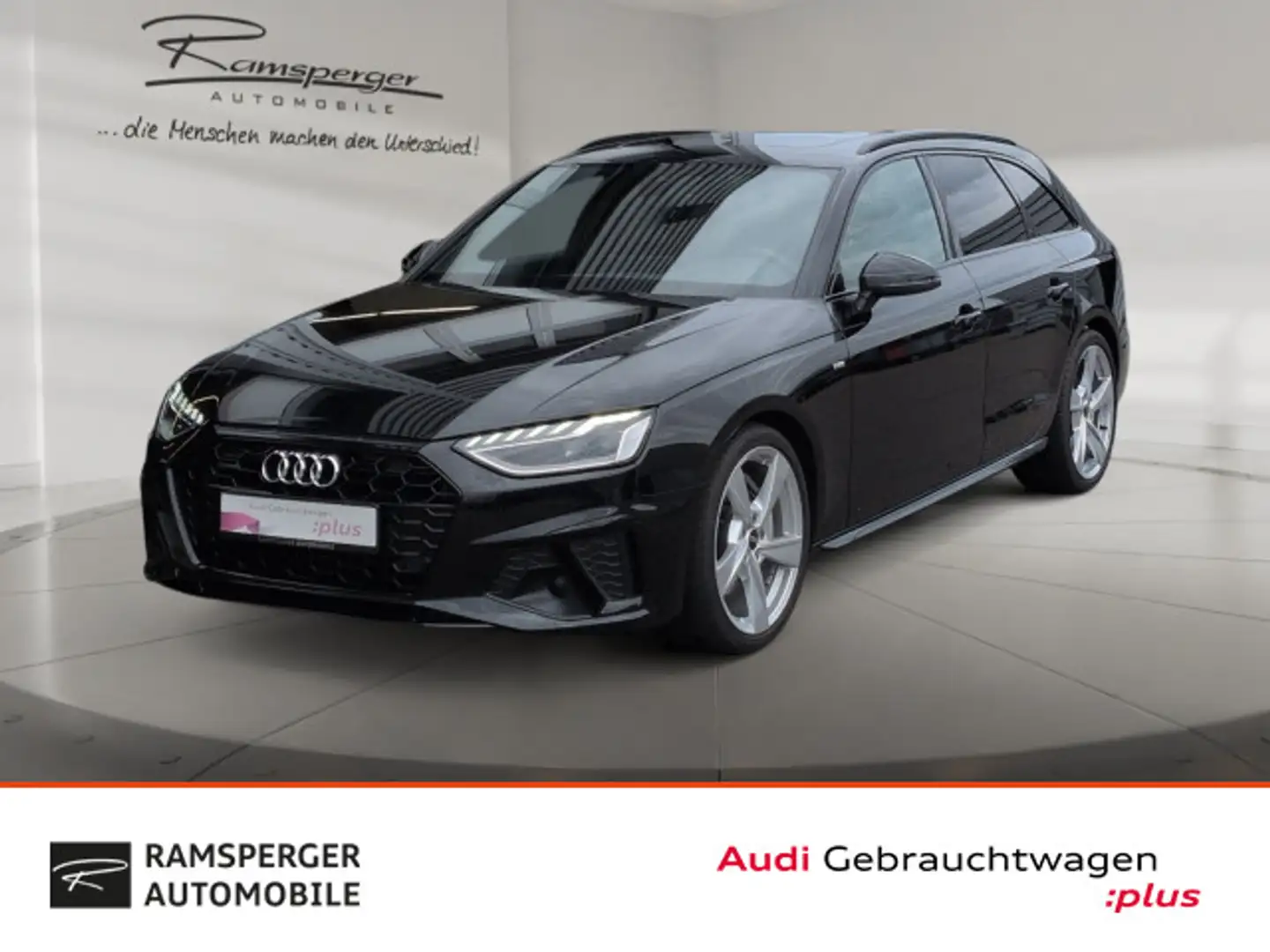 Audi A4 S line 50 TDI quat. LED ACC Pano Kamera Negro - 1