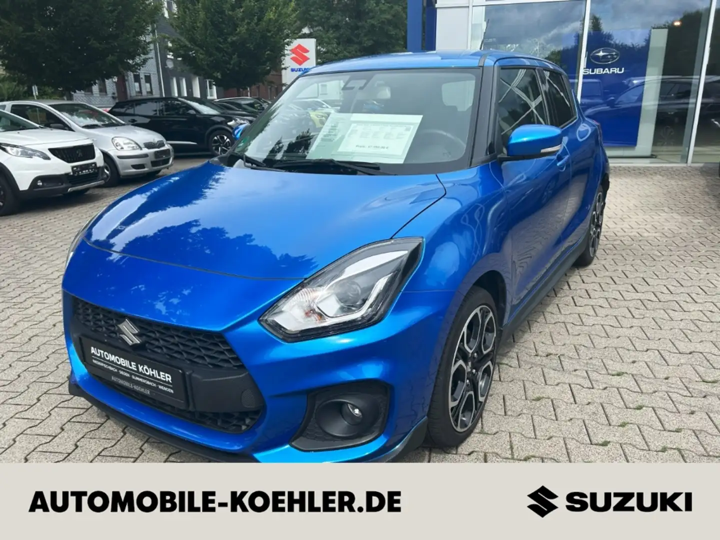 Suzuki Swift 1.4 SPORT HYBRID Navi LED ACC Apple CarPlay Androi Blau - 1