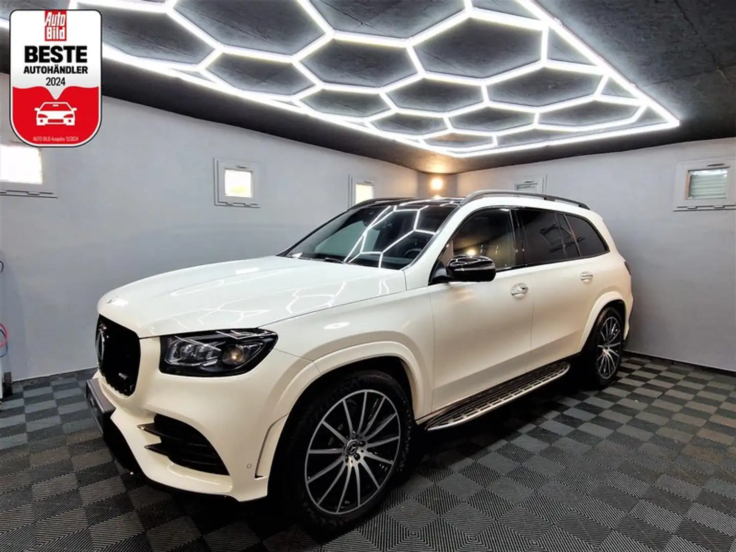 Mercedes-Benz GLS 400 d 63 AMG|DISTRONIC|PANO|BURMESTER| Blanc - 1