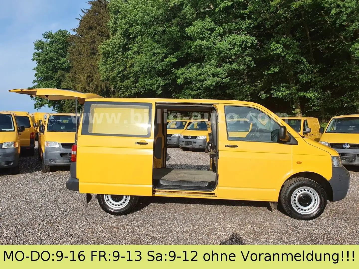 Volkswagen T5 Transporter T5 1.9 TDI*2xSchiebetüre*DIV. NEUTEILE &SERVICE Jaune - 1