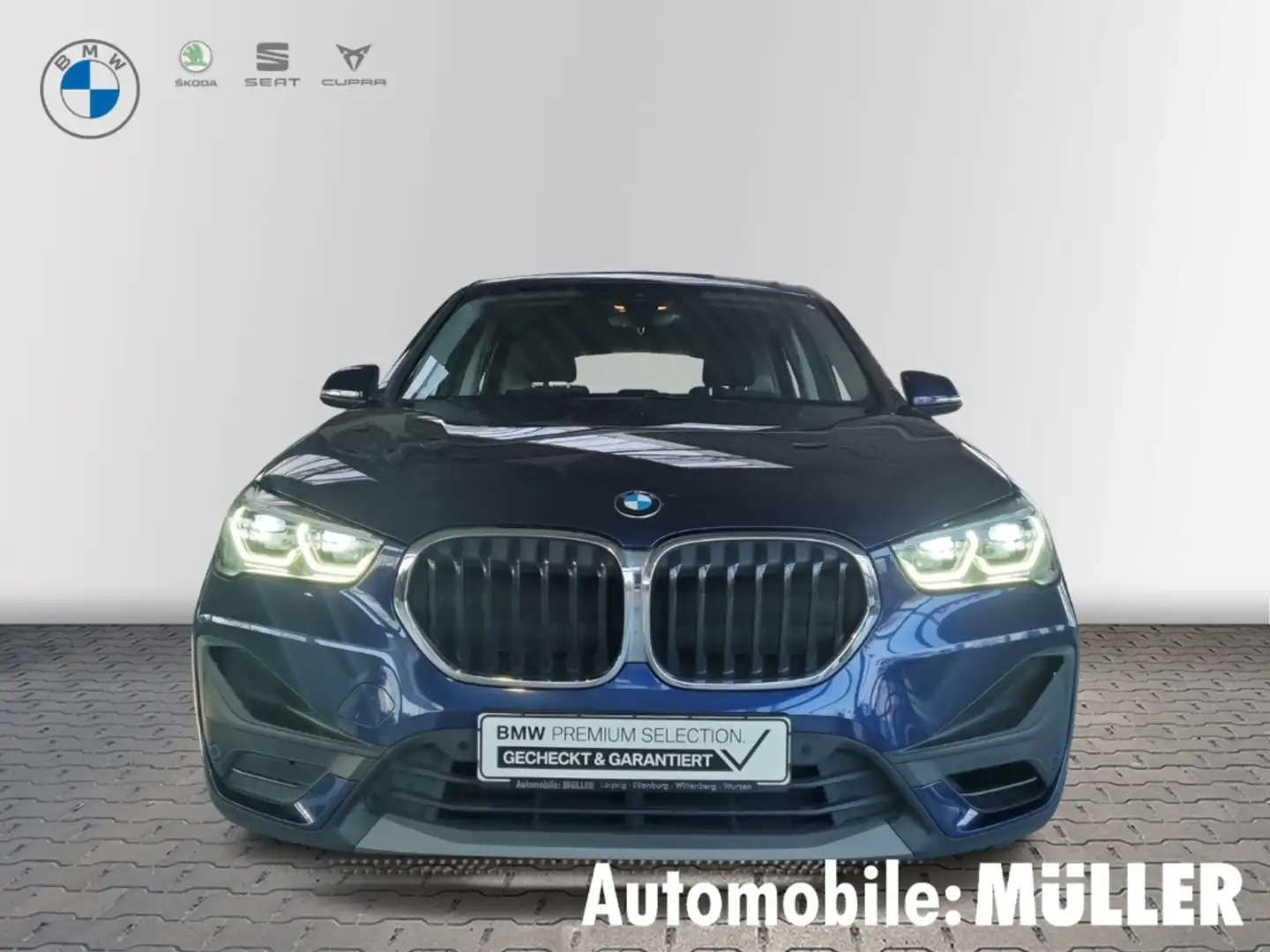 BMW X1 sDrive 18 i Advantage LED Navi Parkassistent-Paket Blau - 2
