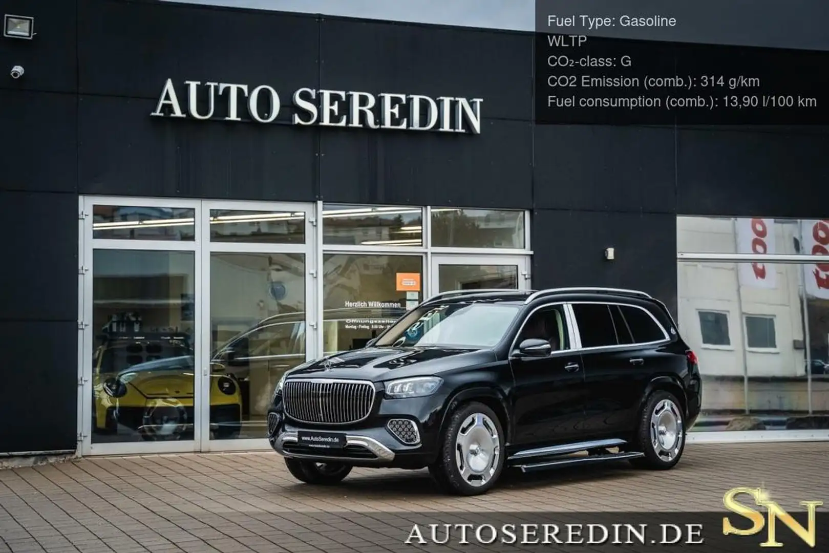 Maybach MAYBACH+BLACK/RED+PROD.25+4SEATS+MANUFAKTUR Negru - 1