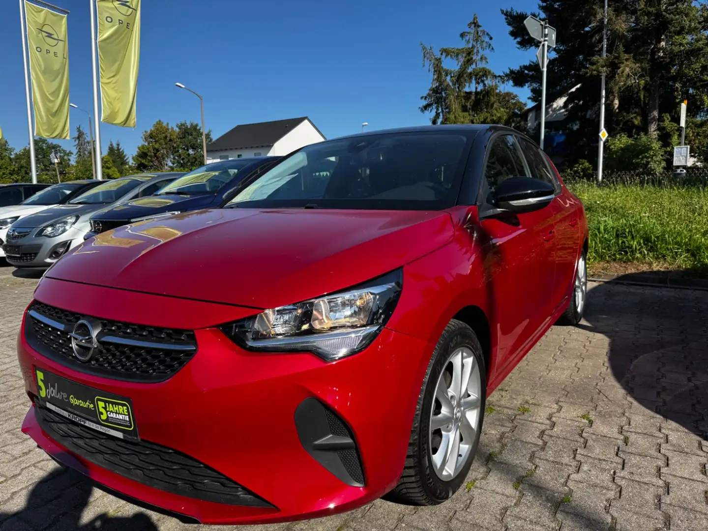 Opel Corsa F 1.2 Edition Navi+SHZ+Kam.+PDC+SpurH Rouge - 2