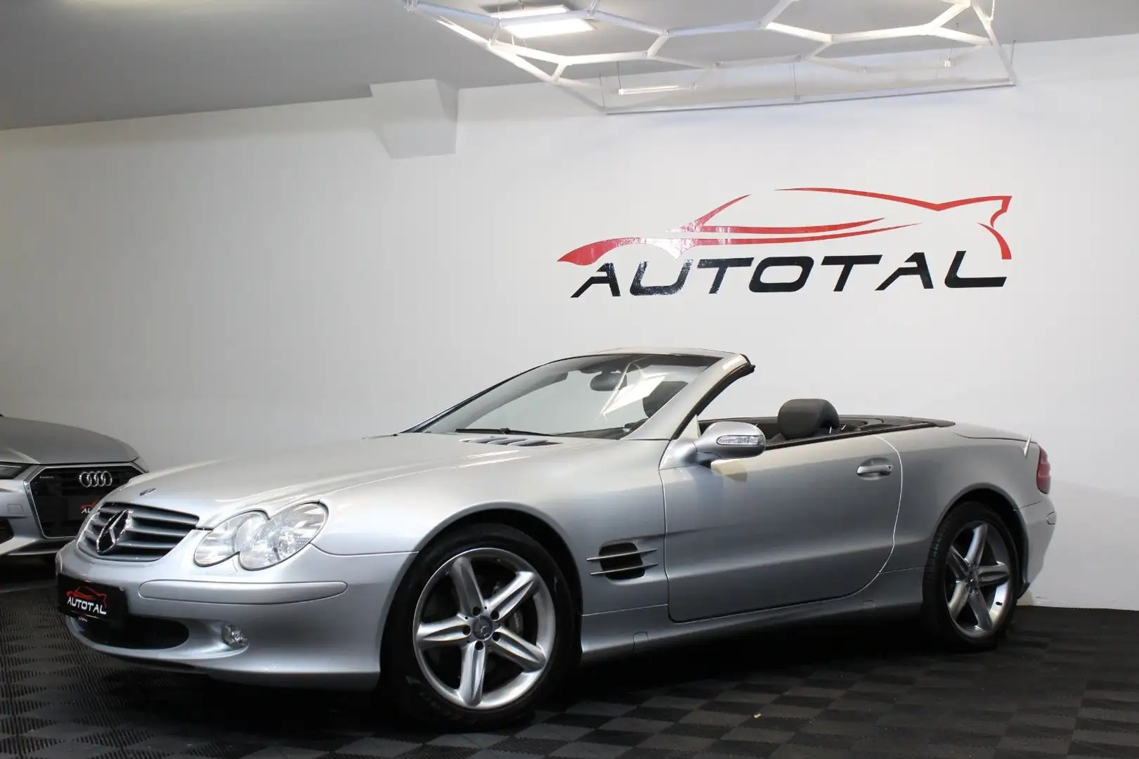 Mercedes-Benz SL 500 Roadster*5.0*V8*Xenon*Nur 40tkm!*Top* Silber - 2