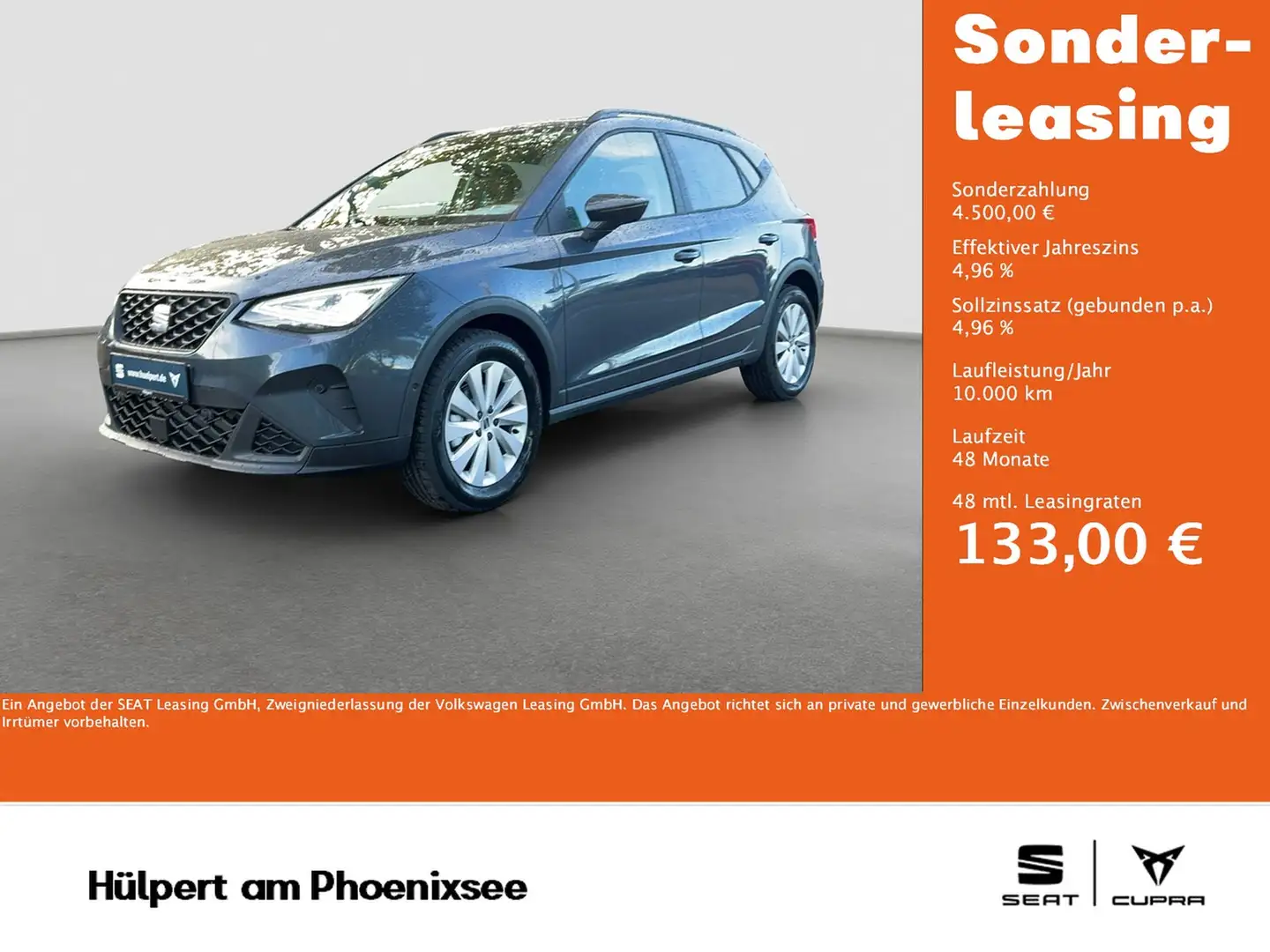 SEAT Arona 1.0 ROAD EDITION DSG NAV VOLL-LED RFK SHZ Gris - 1
