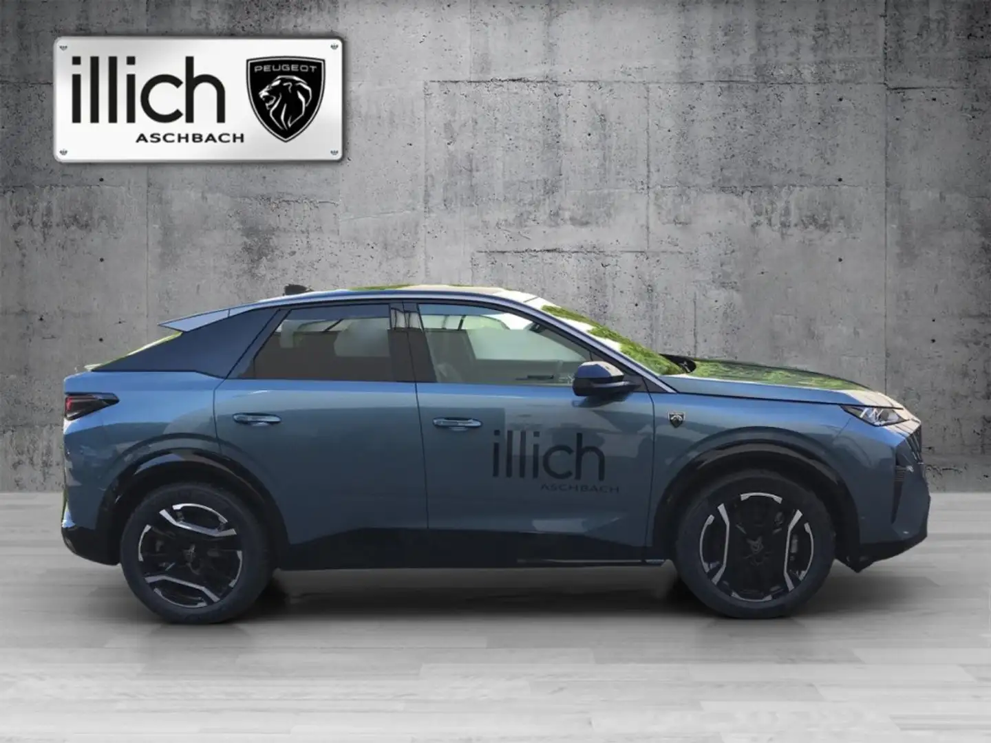 Peugeot 3008 E-3008 GT Elektromotor 210 (Batterie 73 kWh) Blau - 2