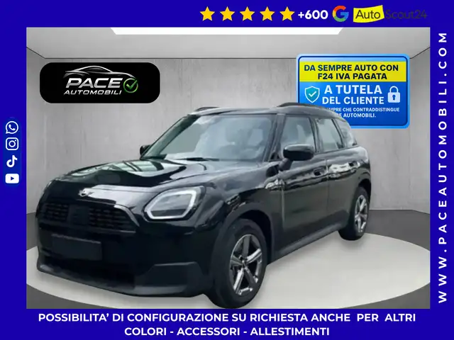 MINI Countryman D ONE CLASSIC TRIM HUD BLACK PACK KAMERA PDC KAMERA