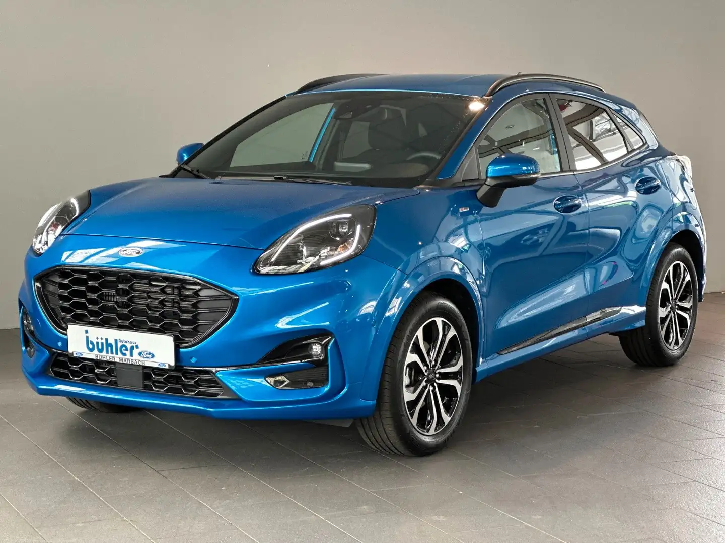 Ford Puma ST-Line #AUTOMATIK #AHK #HYBRID #DAB Blau - 1