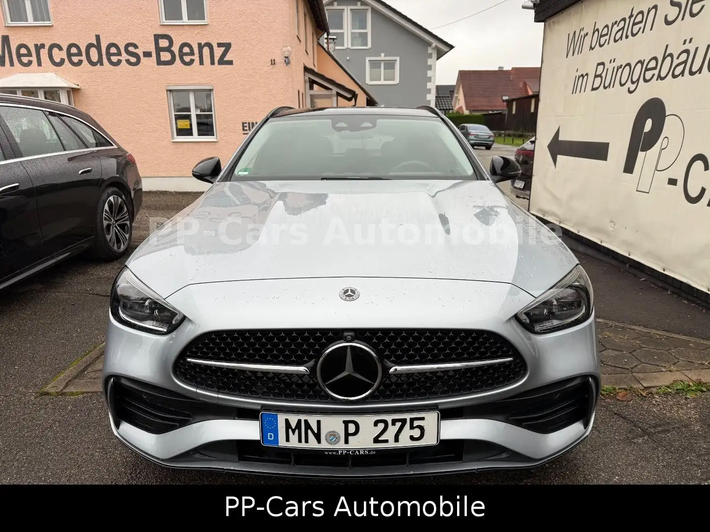 Mercedes-Benz C 300 d T*AMG LINE*STHZG*PANO*MASSAGE*FAP+*AHK* Silber - 1