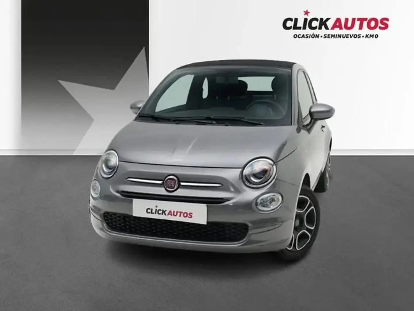 Fiat 500 1.0 Hybrid 70CV Club Gris - 1