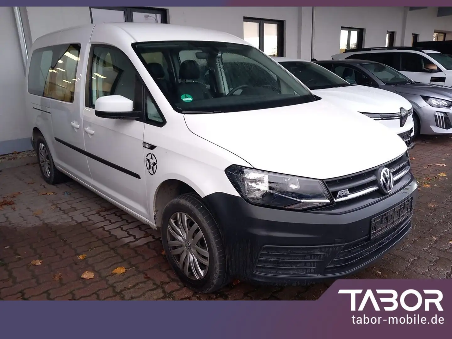 Volkswagen Caddy Elektro 48Kw Trendline Klimaanlage CompC Blanc - 2