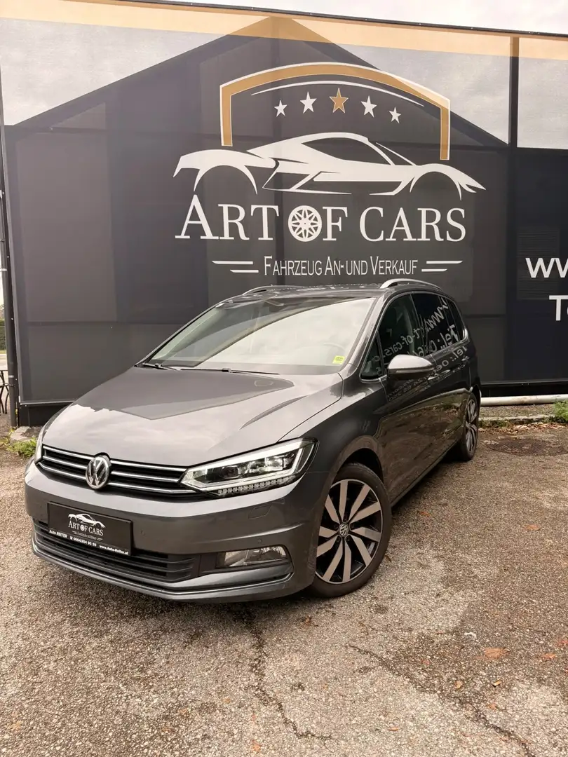 Volkswagen Touran Highline 2.0 TDI DSG/ PDC/ACC/Ab 196 Euro im Monat Grau - 2