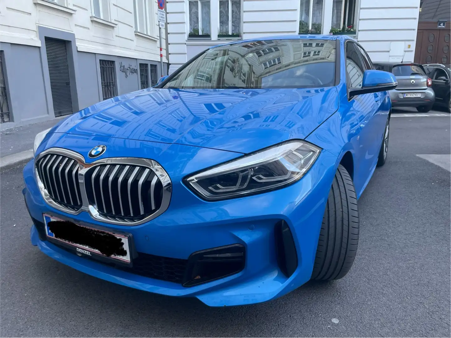 BMW 118 118i Aut. Blau - 1