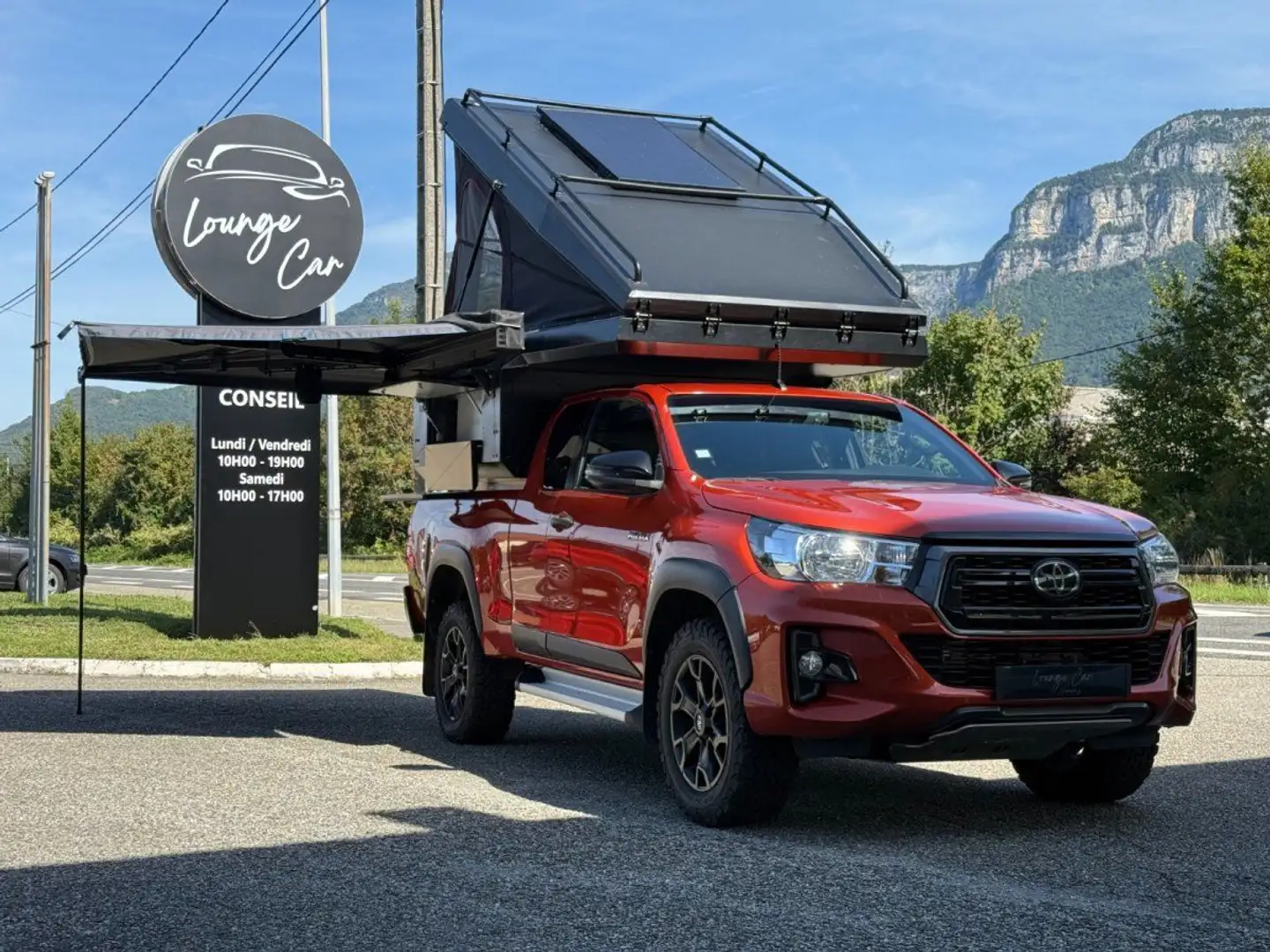 Toyota Hilux X-TRA CABINE MY20 4WD 2.4L 150 D-4D LOUNGE - Cellule Decamp BACKPACK - Auvent 270° - Garantie Constructeur Золотистый - 1