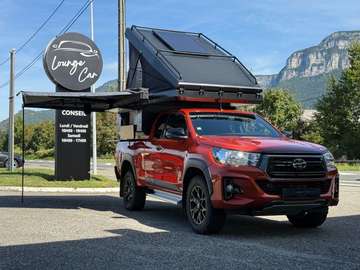 X-TRA CABINE MY20 4WD 2.4L 150 D-4D LOUNGE - Cellule Decamp BACKPACK - Auvent 270° - Garantie Constructeur