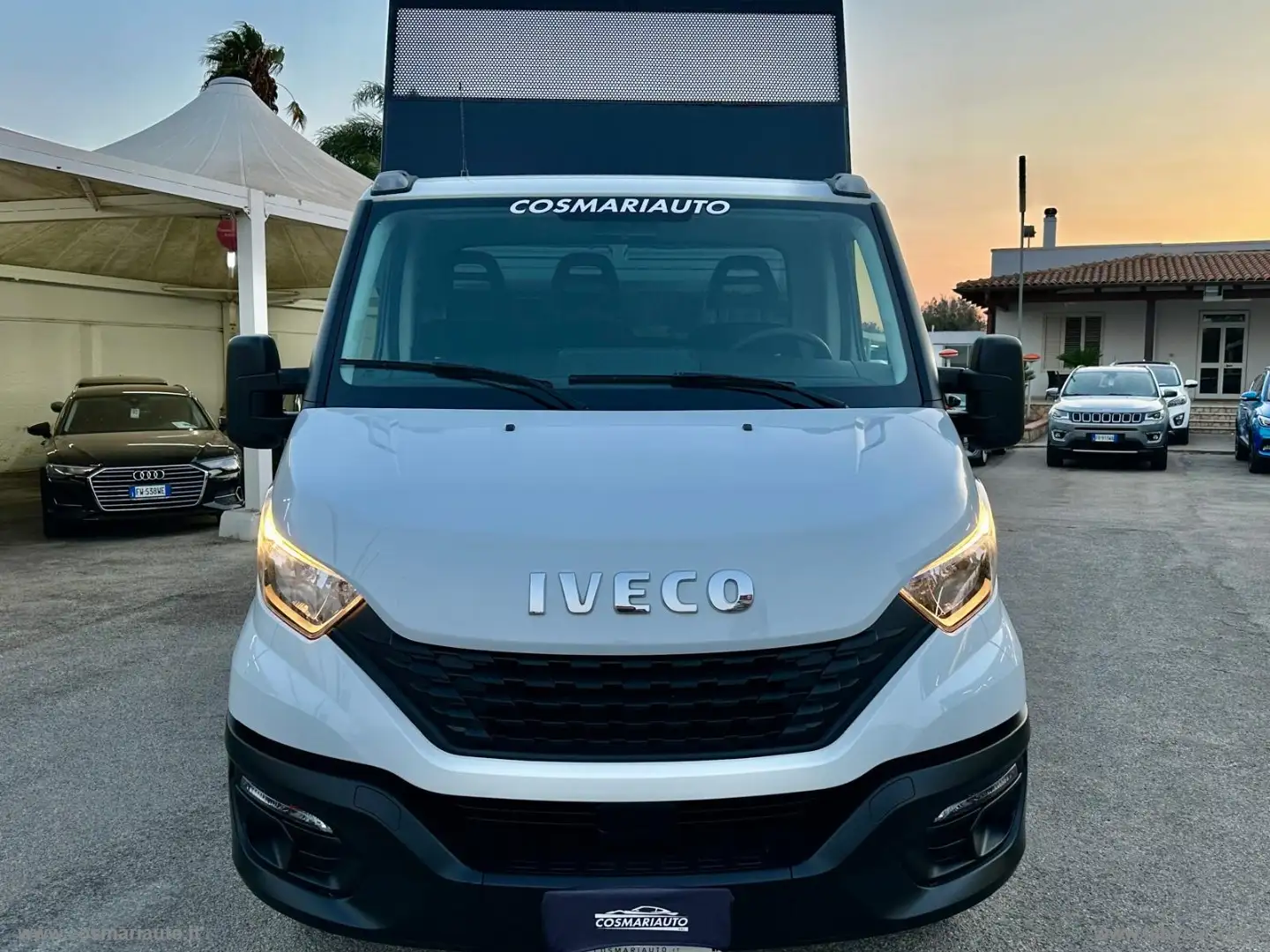 Iveco Daily 35C14 2.3 HPT RIBALTABILE TRILATERALE Alb - 2