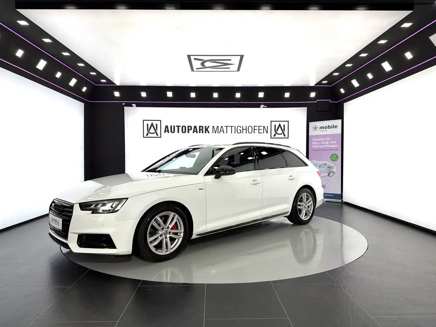 Audi A4 Avant 2.0 TDI quattro S-tronic *S-LINE*MATRIX*ACC* Weiß - 2