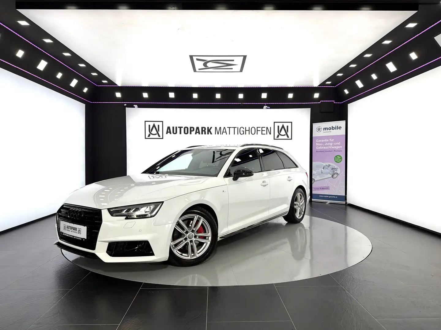 Audi A4 Avant 2.0 TDI quattro S-tronic *S-LINE*MATRIX*ACC* Weiß - 1