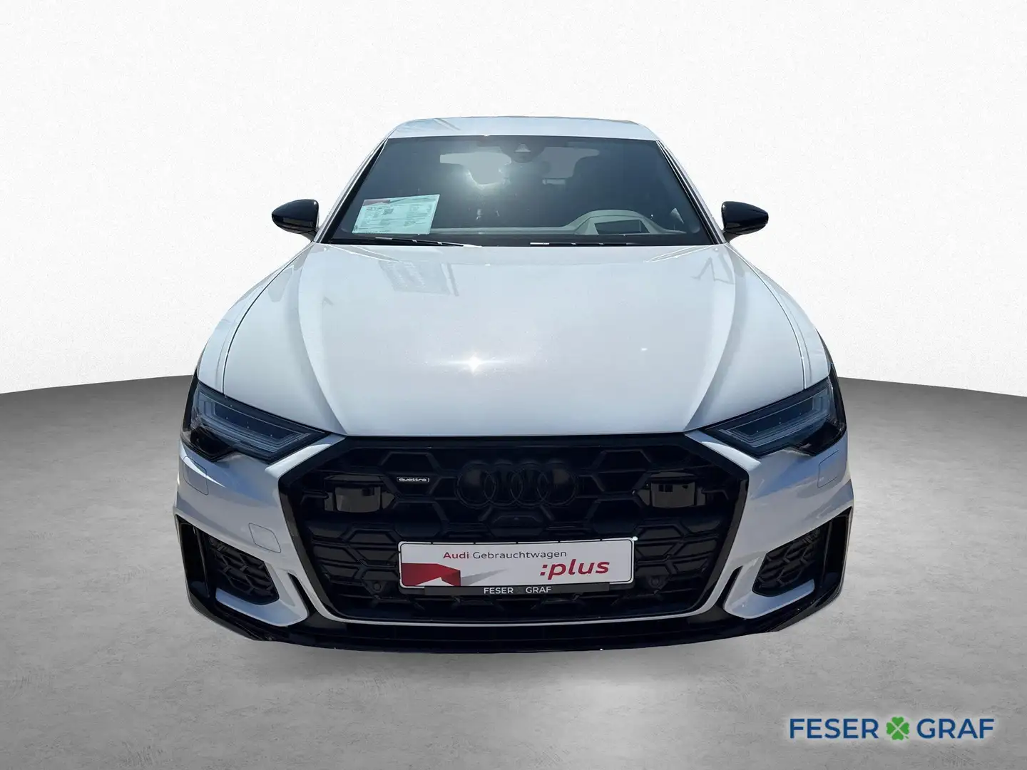 Audi A6 Lim. 50 TDI S LINE-B&O-Allradlenkung-Matrix Weiß - 2