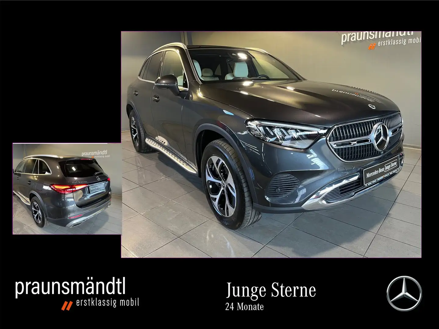 Mercedes-Benz GLC 300 de 4M Avantgarde Pano/AHK/Sound/Dist/Kam Gris - 1