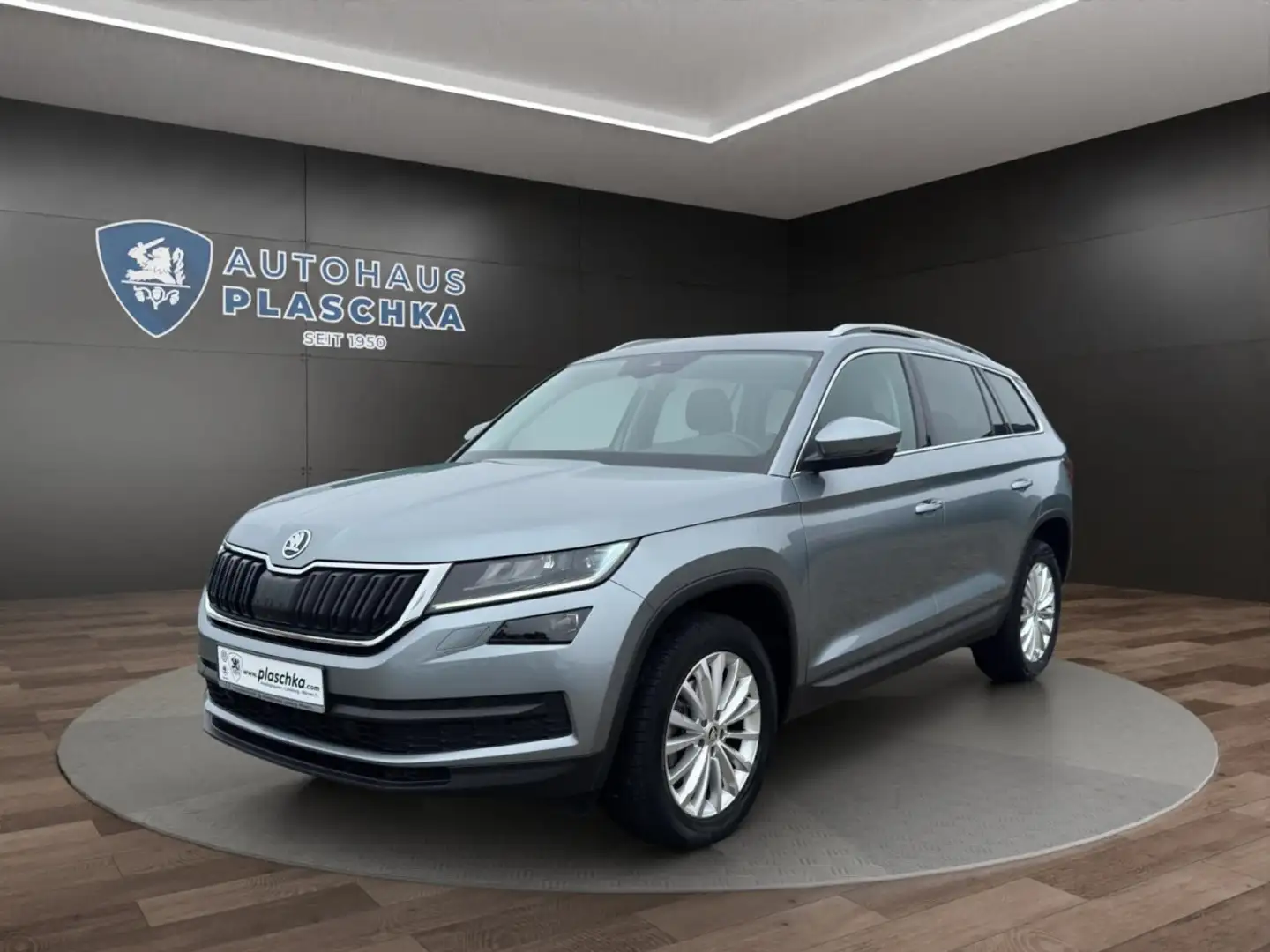 Skoda Kodiaq 2.0 TDI DSG Style 4x4 ACC*NAVI*AHK*STH. Klima Grau - 1