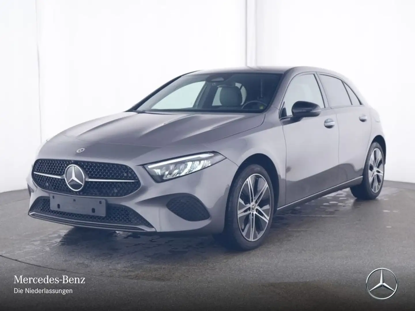 Mercedes-Benz A 250 e PROGRESSIVE+NIGHT+AHK+LED+BURMESTER+KAMERA Gris - 2