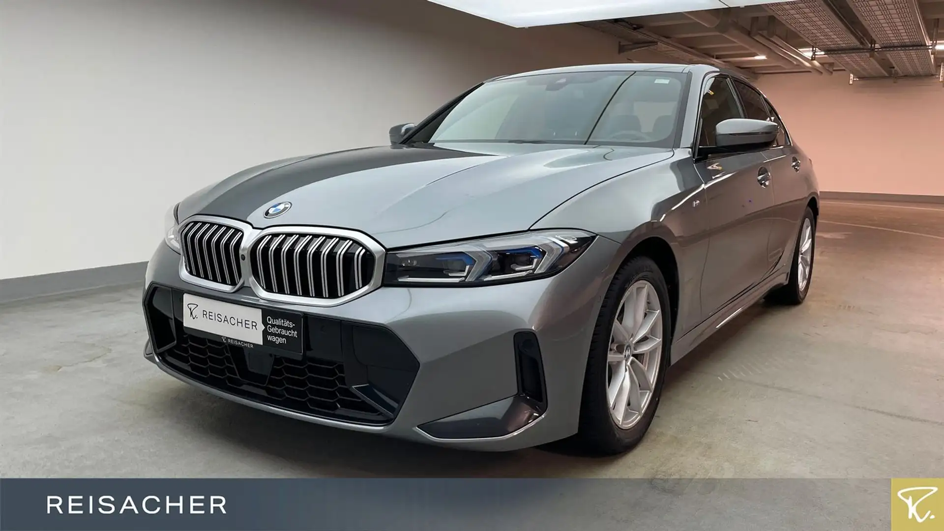 BMW 320 dA xDrive M-Sport LCProf ACC PA+ adapLED elHk Grau - 1