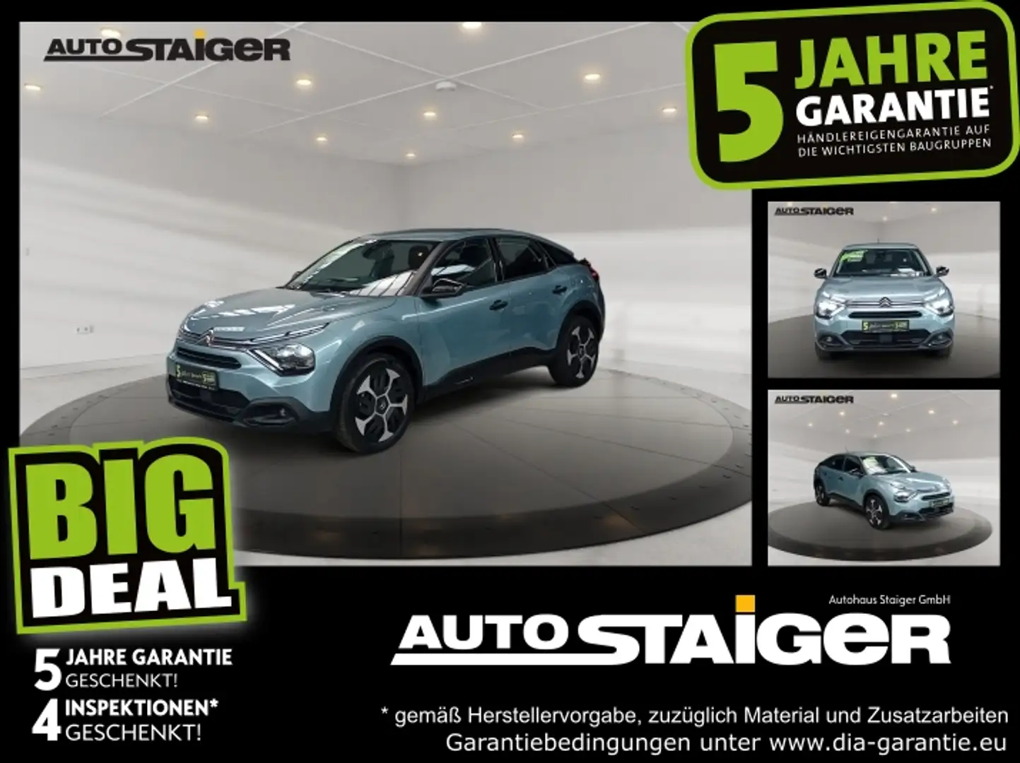 Citroen C4 Feel 100 *LED*SHZ+Klimautomatik*Kamera* Bleu - 1