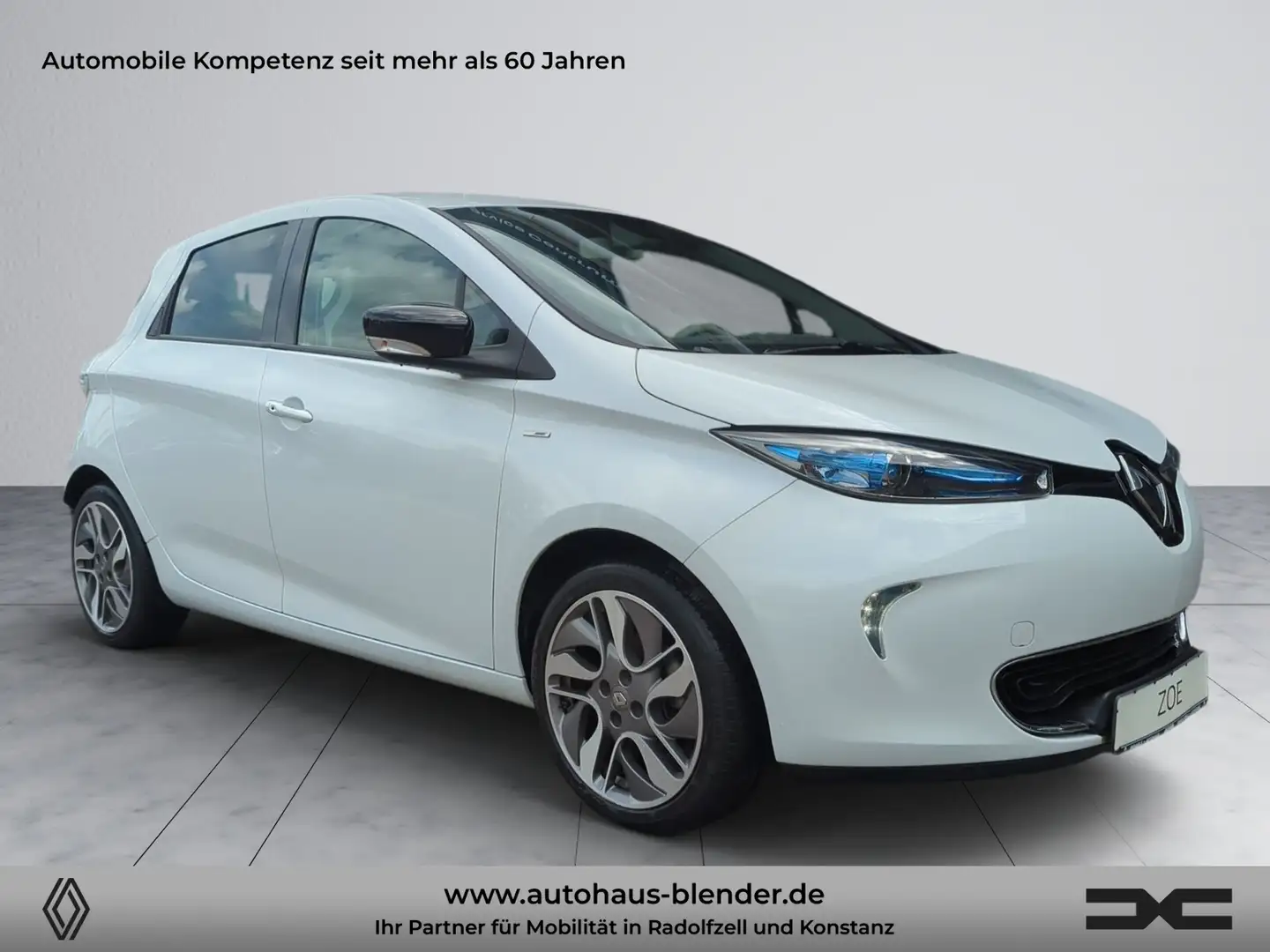 Renault ZOE INTENS BOSE Z.E 40 (Batteriemiete) Weiß - 2