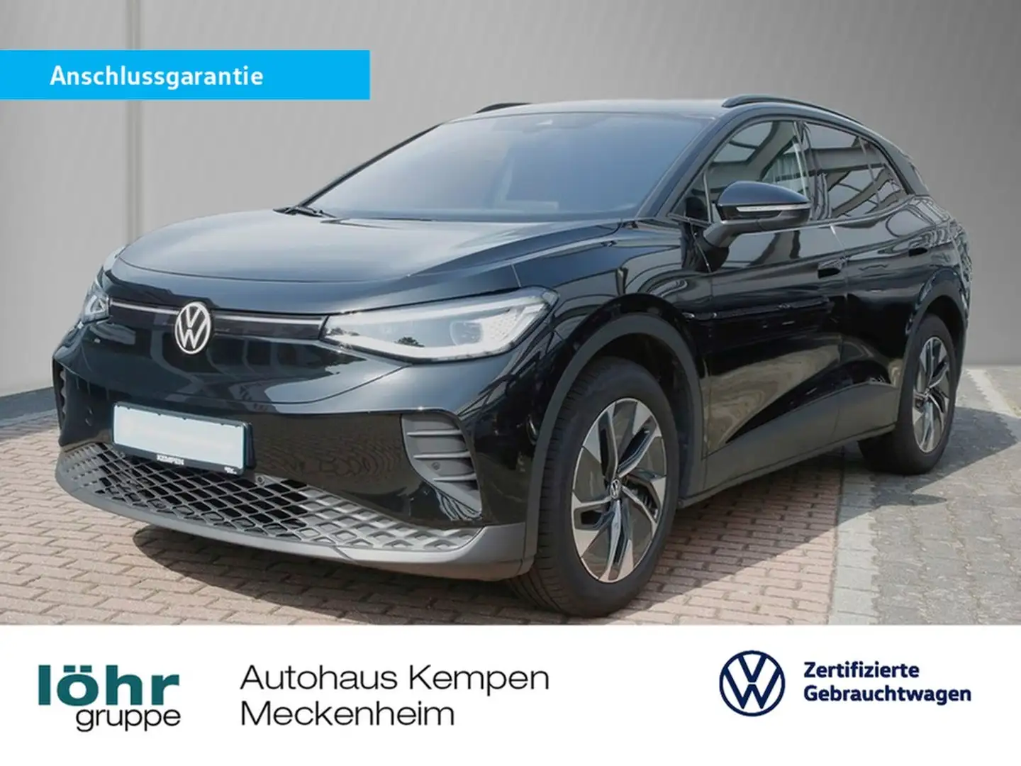 Volkswagen ID.4 Pure Performance 125 kW Wärmep. 19" ACC LED PDC... Schwarz - 1