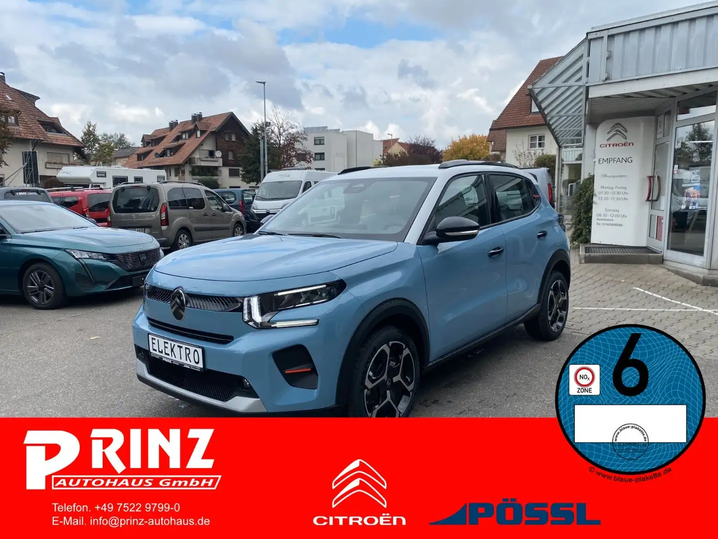 Citroen C3 e-113 Plus Blau - 1