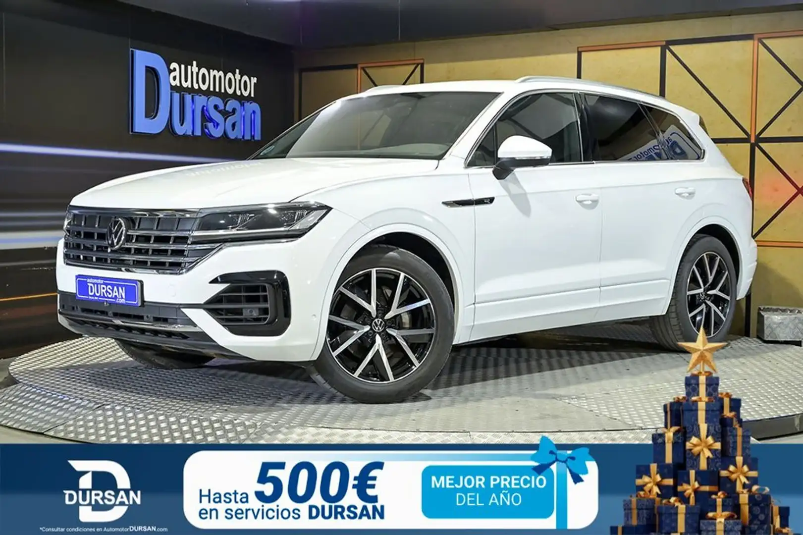 Volkswagen Touareg Prem Eleg 3.0 V6 TDI 210kW Tip 4M Blanco - 1