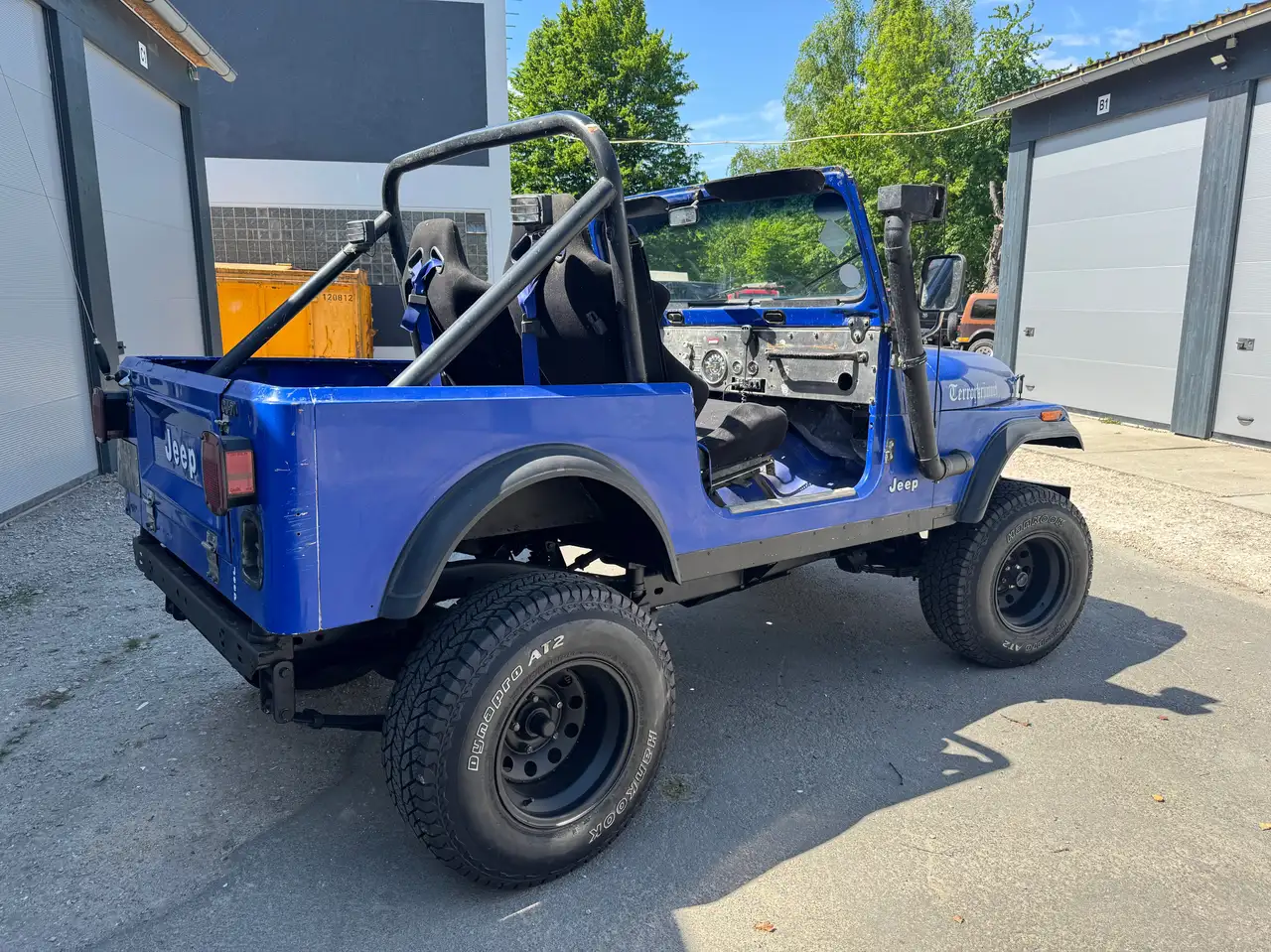 Jeep CJ-7 4,2L Automatik 10x15 Zoll H-Zulassung, foto 5