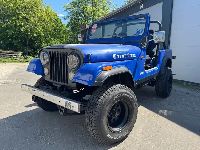 Jeep CJ-7 4,2L Automatik 10x15 Zoll H-Zulassung