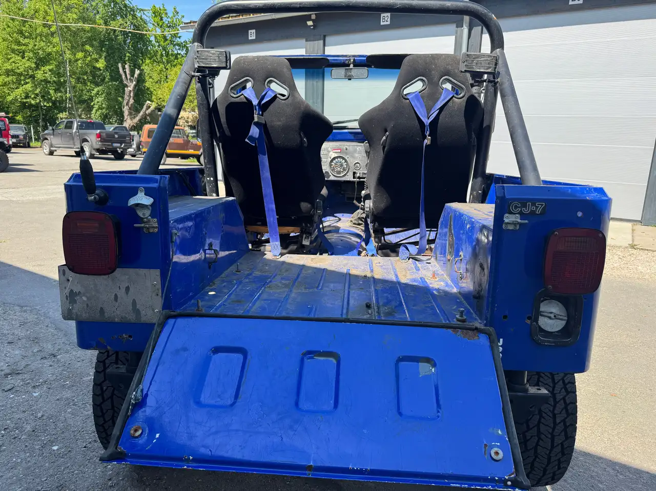 Jeep CJ-7 4,2L Automatik 10x15 Zoll H-Zulassung, foto 10