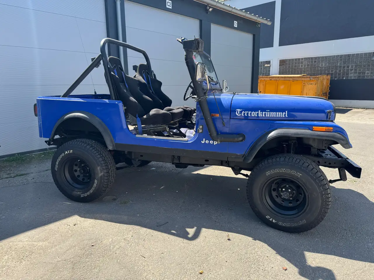 Jeep CJ-7 4,2L Automatik 10x15 Zoll H-Zulassung, foto 6