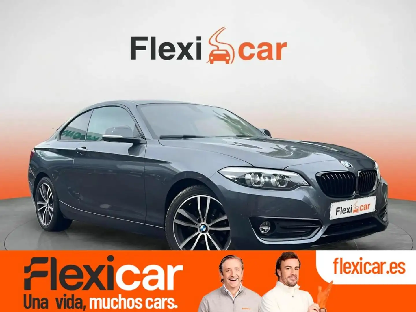 BMW 218 218d Gris - 1