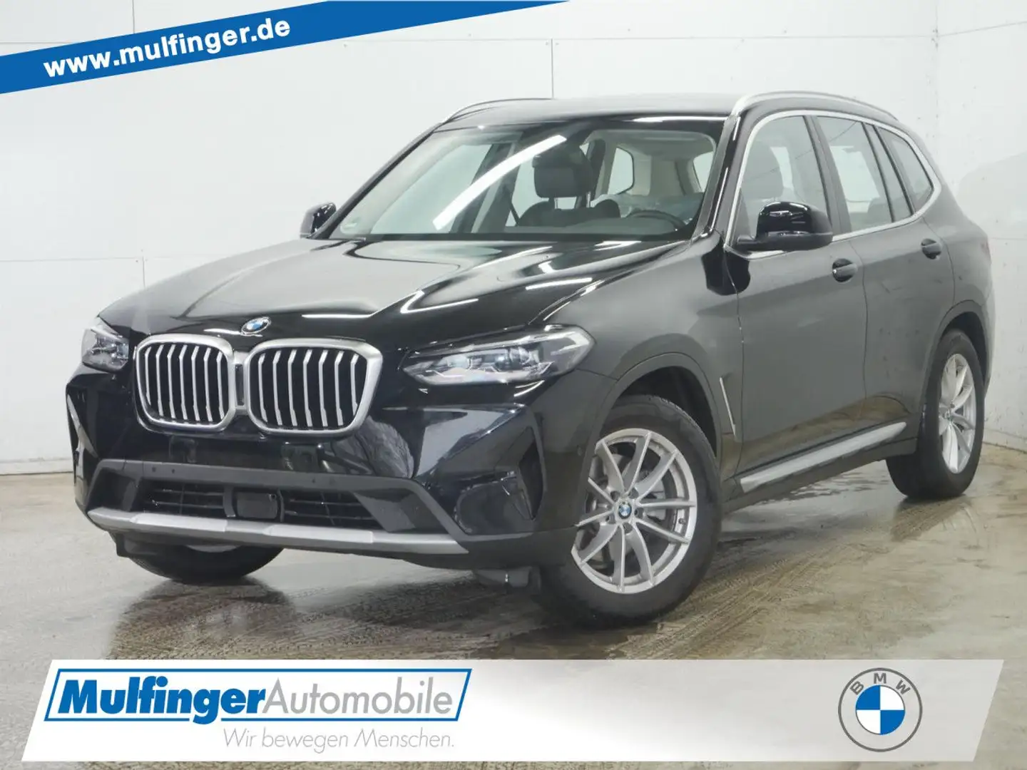 BMW X3 x20d Sports.ACC Kamera Navi HiFi ParkAss.AHK Schwarz - 1