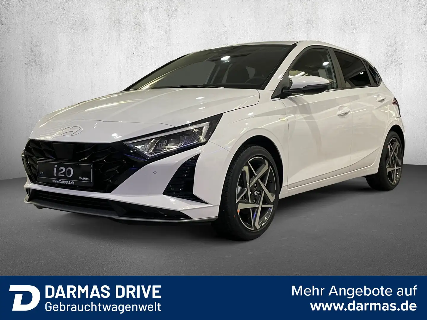 Hyundai i20 i20 1.0 Turbo 48V Prime Klimaaut. Navi Bose TOP Weiß - 1
