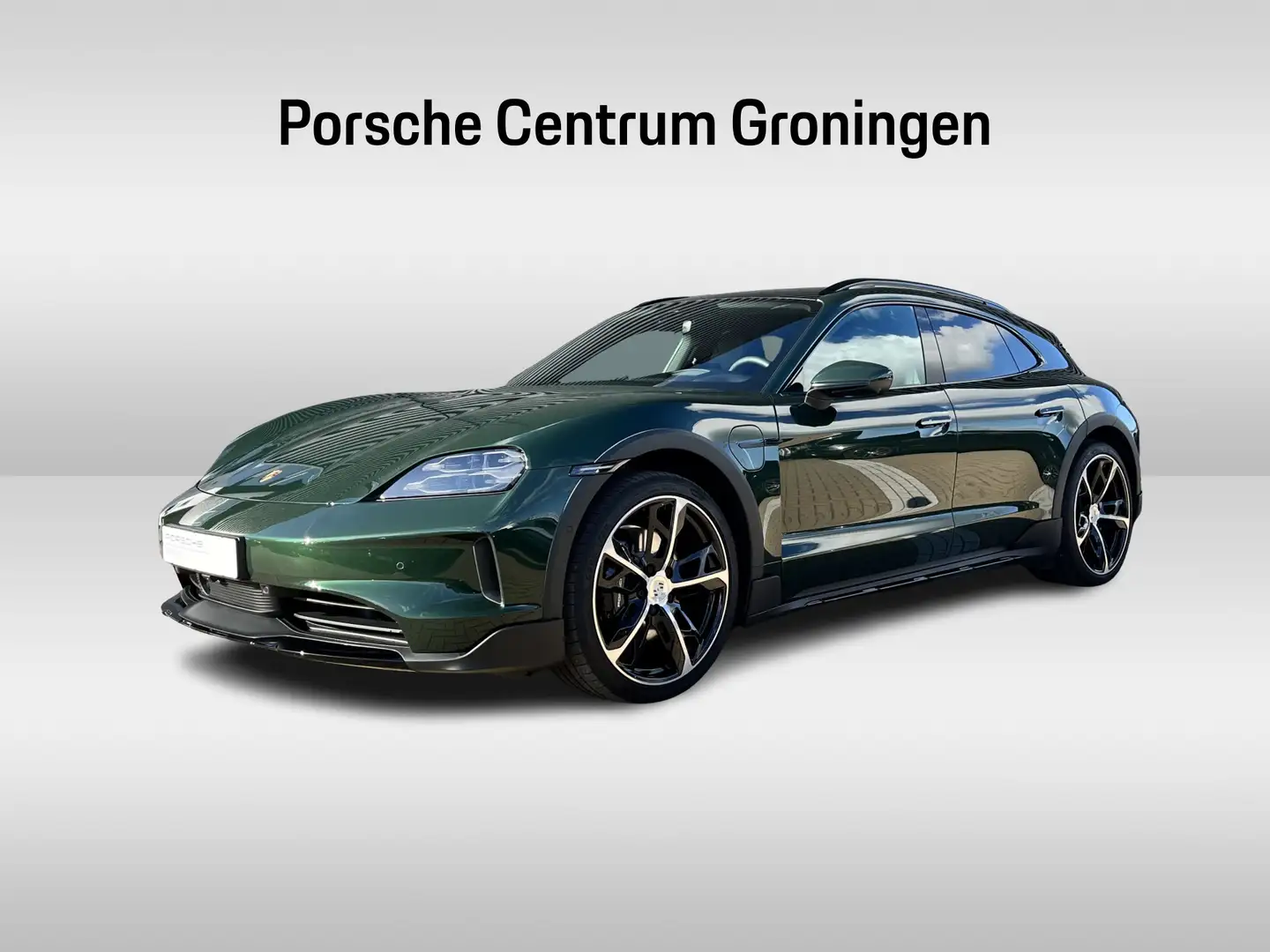 Porsche Taycan 4 Cross Turismo Groen - 1