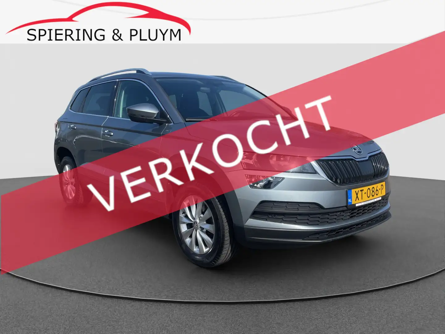 Skoda Karoq 1.0 TSI Clever Edition Apple carplay | Cruisecontr Gris - 1