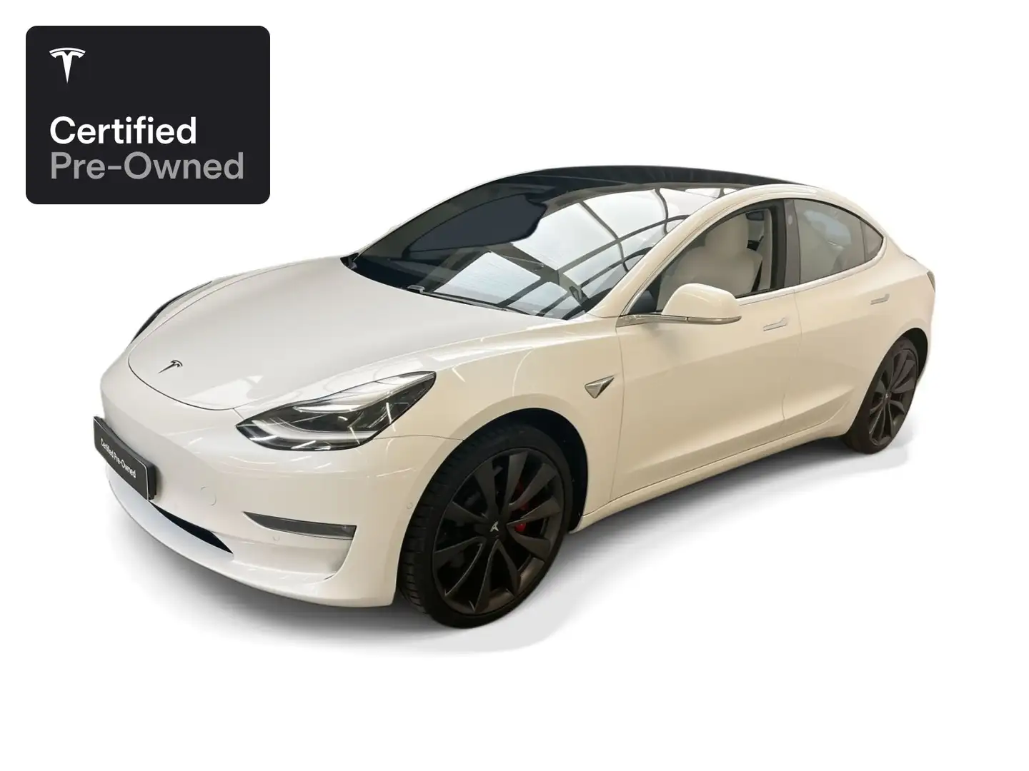 Tesla Model 3 Performance "Certified Pre-Owned" Blanc - 1